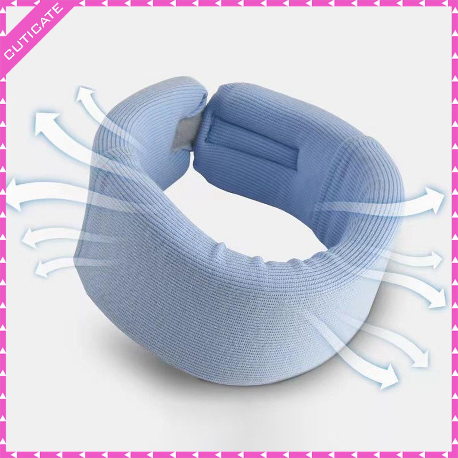 CUTICATE Neck Support Brace Adjustable Neck Brace Sponge for Sleeping Men and Women