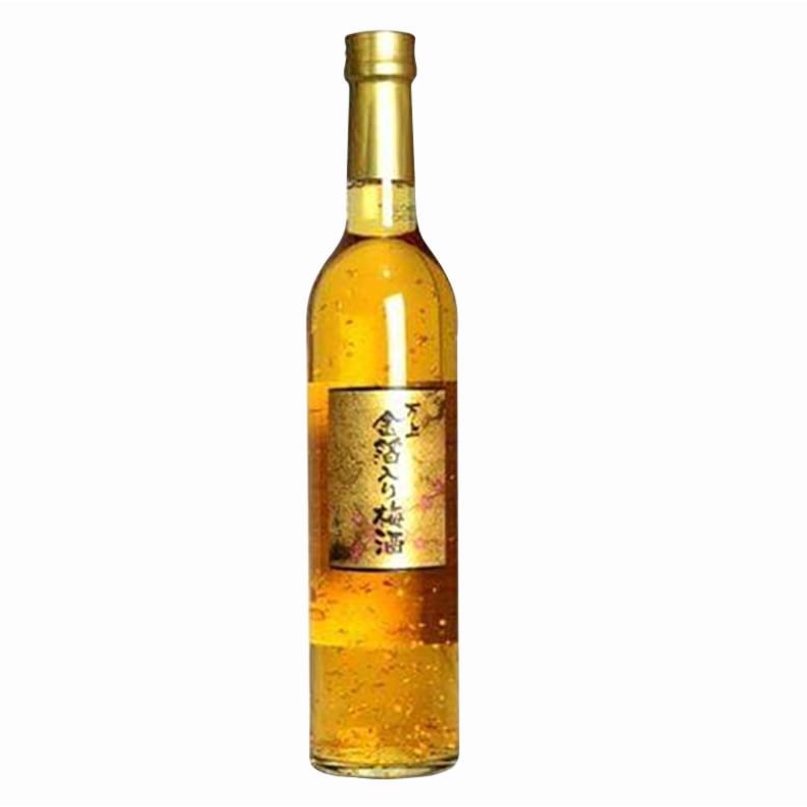 Nước mơ trái cây vảy vàng Nhật Bản, chai 500ml