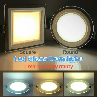 LED Glass Frame Downlight Ceiling Downlight Panel Light