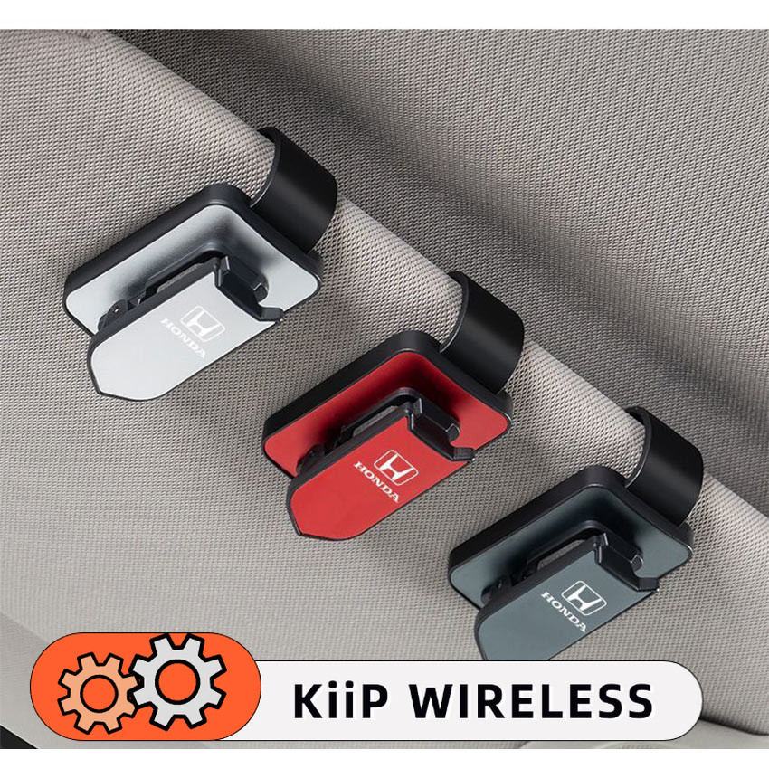 Gantungan Penjepit Kacamata Mobil Eyewear Clip universal Tempat Kacamata Di Mobi Jepitan Kacamata Mobil dengan logo fits with toyota honda sukuzi nissan Harga 39,000 rupiah*Gratis Ongkir