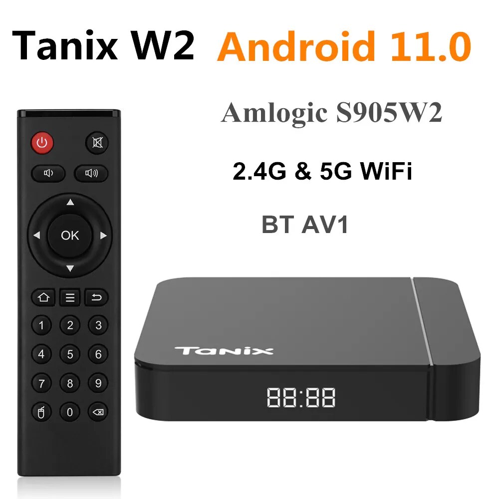 X96 X10 Amlogic S928X TV Box 8GB RAM 64GB ROM Support True 8K USB3.0 Wifi6  BT1000M LAN Google Voice Input Set Top Box Media Player