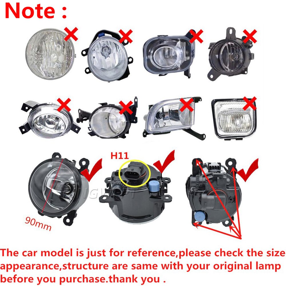 {dcfnfyhj} Car Styling For Nissan Navara NP300 D40 2004-2013 2014 2015 9-Pieces Led Fog Lights Lamp H11 Halogen Fog Lights DRL Essories ราคา 1,173 บาท*ส่งฟรี