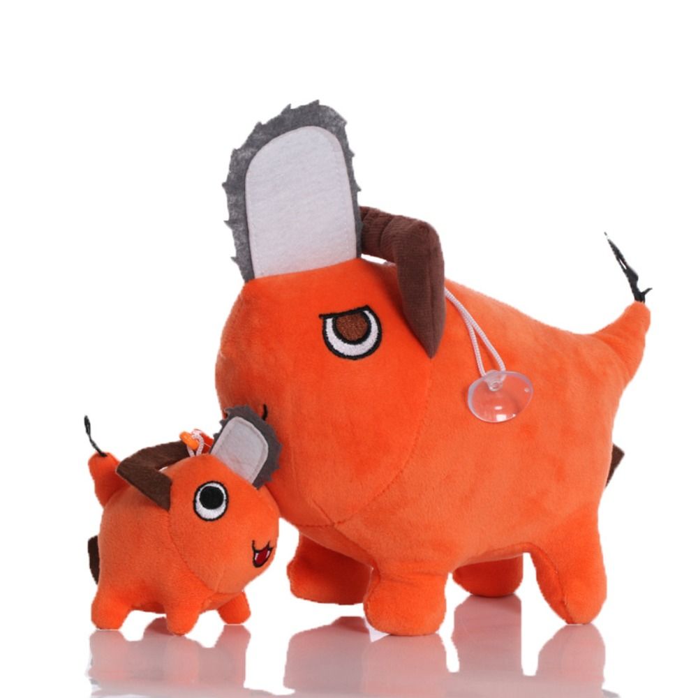 Compre 25cm Anime Chainsaw Man Dolls Plush Toy Cartoon Pochita Orange Dog  Pillow Stuffed Soft Toy for Kids Birthday Gift