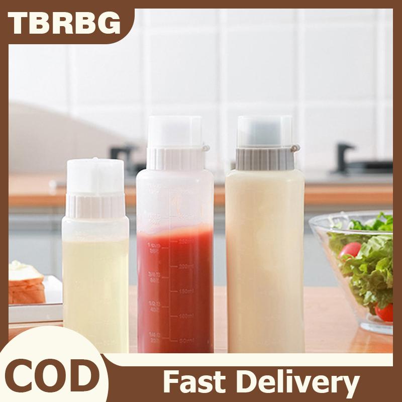 TBRBG 1 chai bóp gia vị 5 lỗ 350 175ml chai bóp mù tạt Tương cà