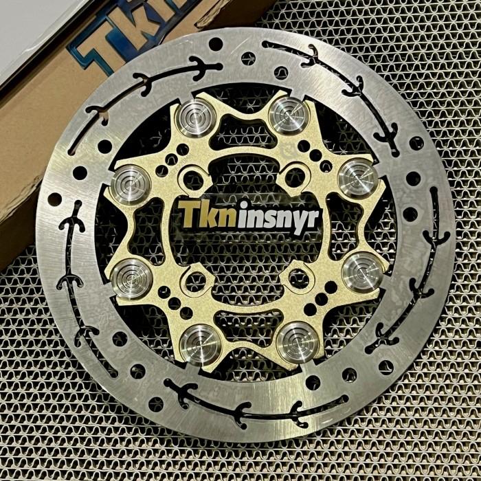 PROMO DISC BRAKE PIRINGAN CAKRAM DEPAN 220MM FLOATING INOX VIETNAM UNIVERSAL LUBANG 4 V2 - wotahsale Harga 1,770,000 rupiah*Gratis Ongkir