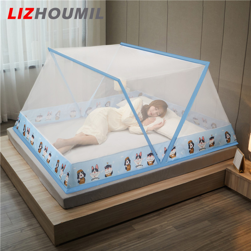 LIZHOUMIL Portable Mosquito Repellent Tent Installation-free Foldable Mosquito Net Cover For Baby Kids ราคา 407 บาท*ส่งฟรี