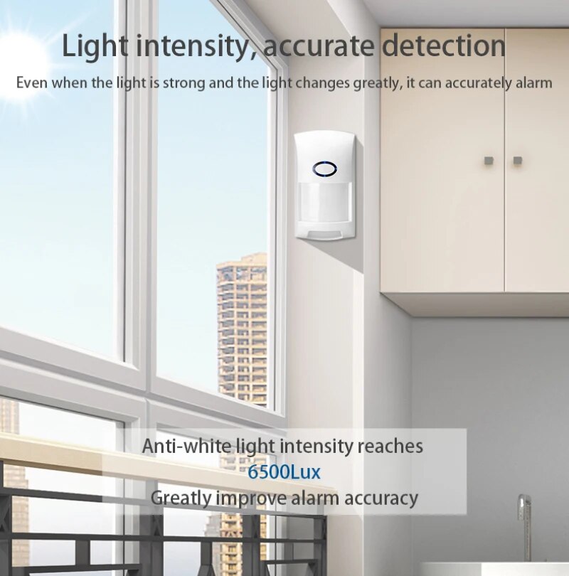 Cuộc sống thông minh cho tuya wifi thông minh Máy dò hồng ngoại báo động cảm biến chuyển động tuya ứng dụng