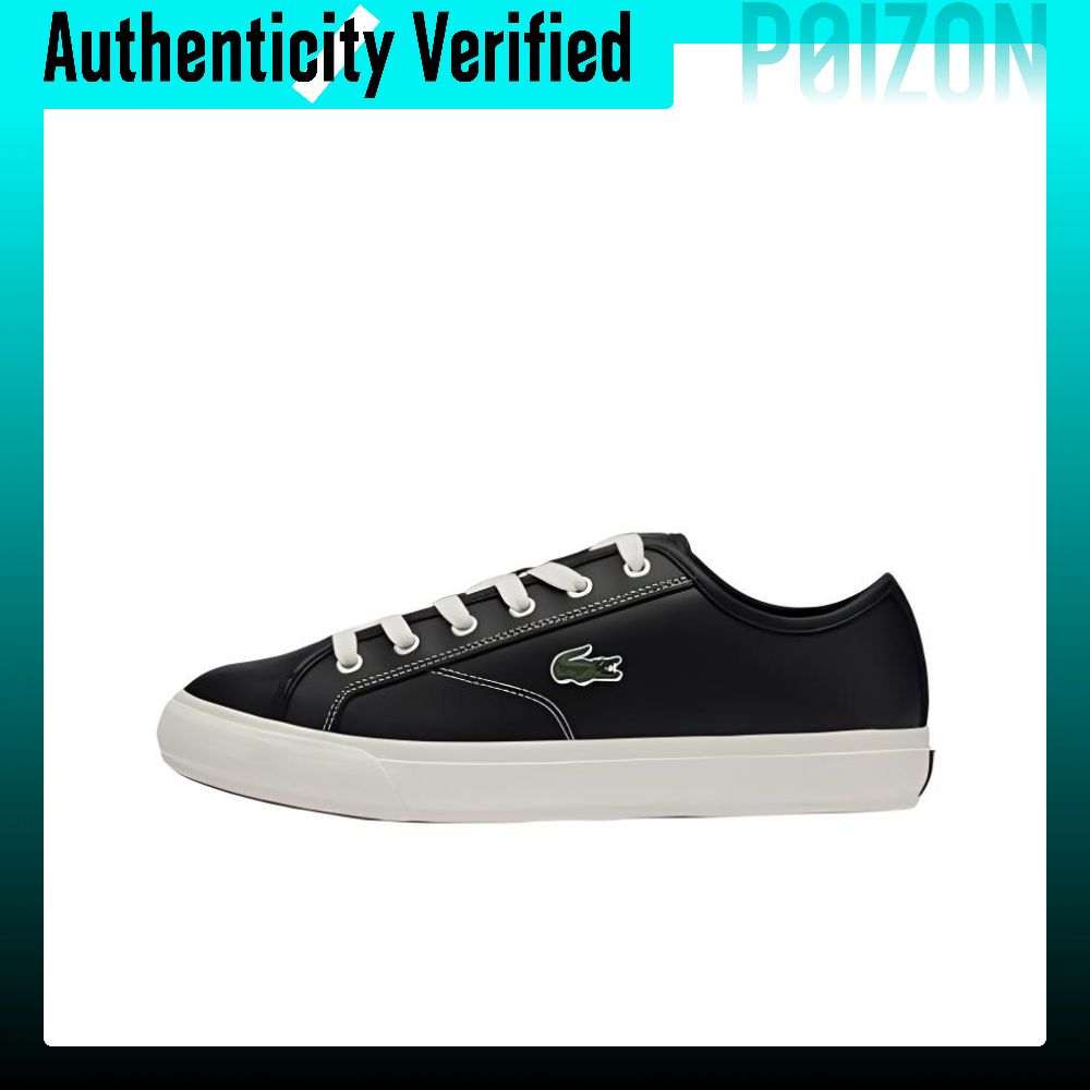 รองเท้าผู้ชาย Lacoste รองเท้าสเก็ตบอร์ดผู้ชาย สีดำ 48CMA0001 ราคา 12,562 บาท*ส่งฟรี