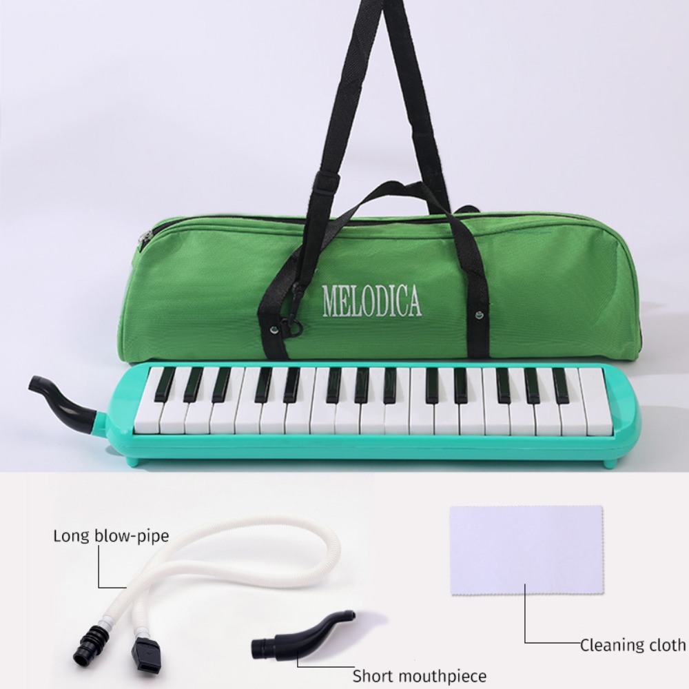 SQUAD 32 phím Pianica Ống ngậm Giáo dục Đàn miệng Hiệu suất Kiểu bàn phím Sáo harmonica Quà tặng - 4