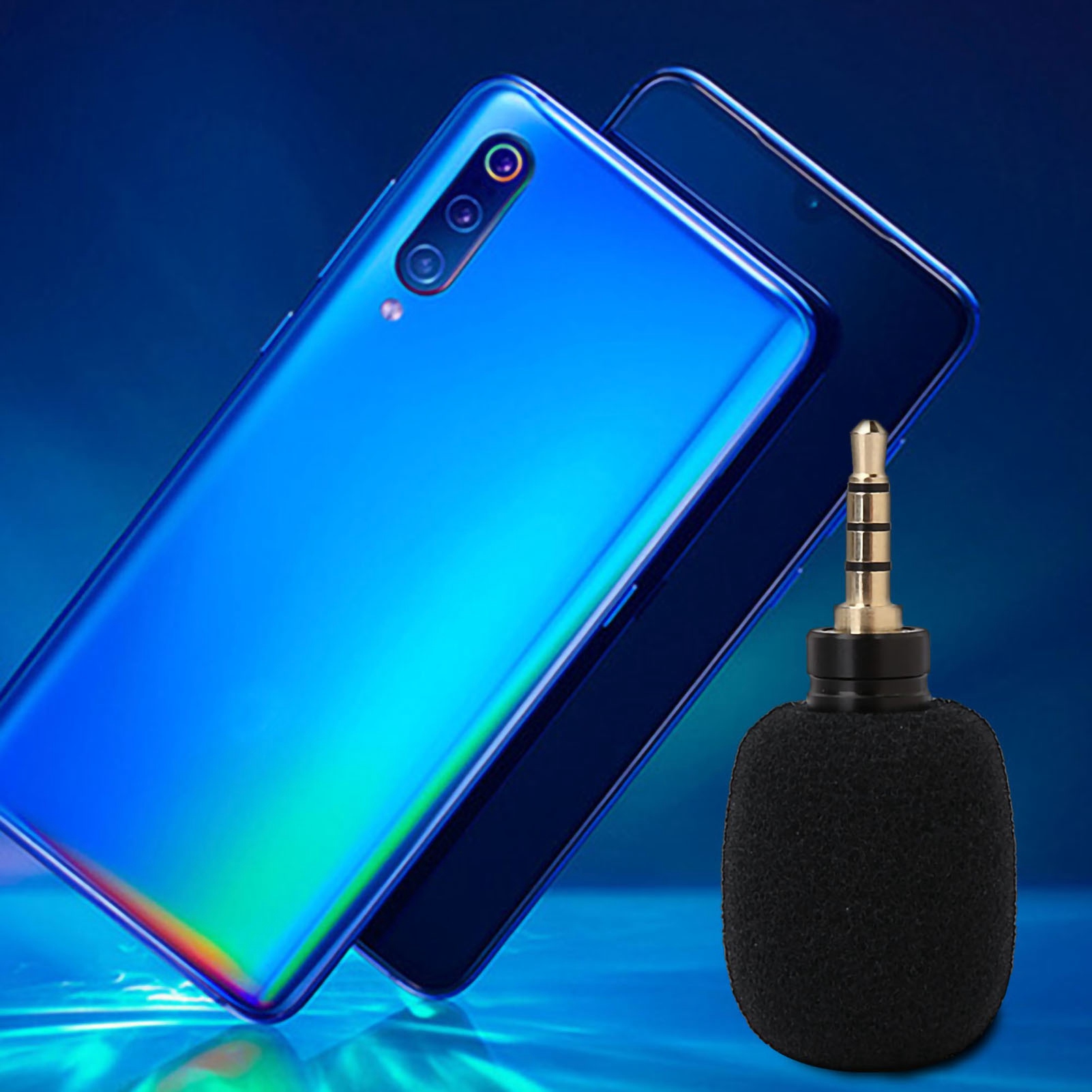 Micrô điện dung mini EY-630A dành cho máy ảnh SLR Máy tính bảng có bút ghi âm điện thoại di động (3 5 phích cắm trực tiếp đơn cực bốn cực)