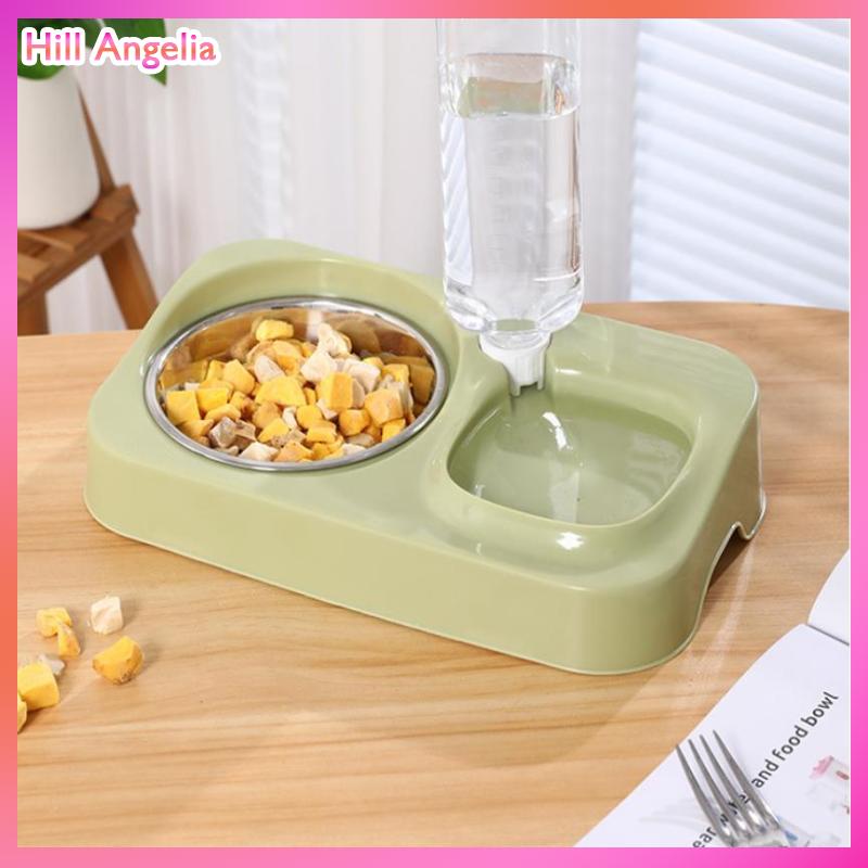 [Hill Angelia] Pet chai nước tự động cho ăn nước cho một bát nước uống con chó con mèo uống bát - 7