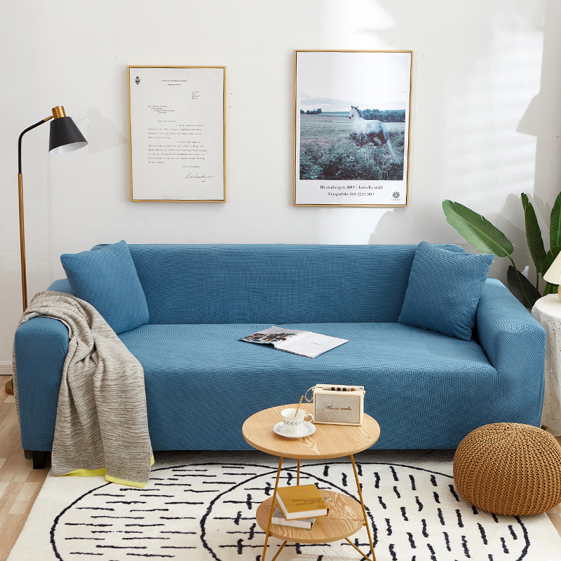 STAR FRUIT Tấm phủ ghế sofa dệt kim hiện đại căng đầy đủ bảo vệ chống bụi bảo vệ Sofa phòng khách bao phủ phổ quát