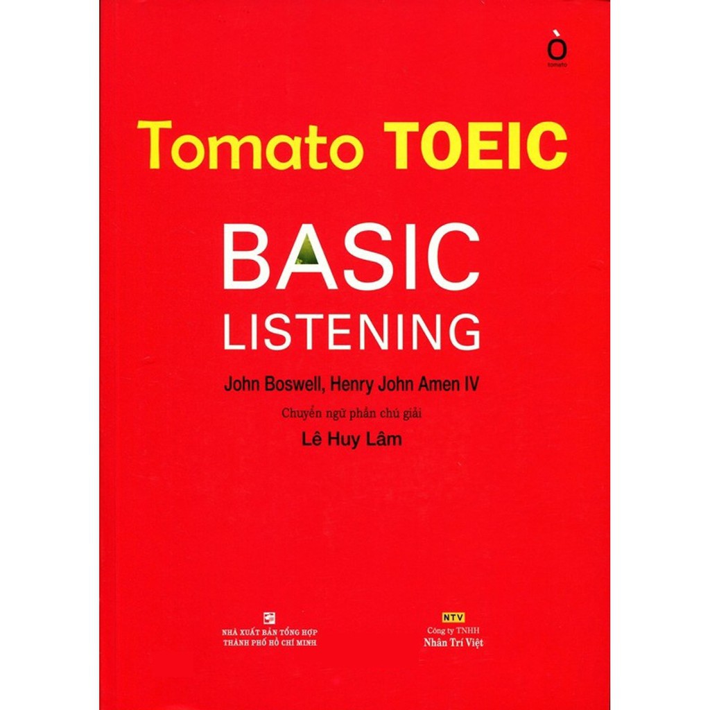 Nhà sách Minh Tâm _  Sách - Tomato Toeic Basic Listening