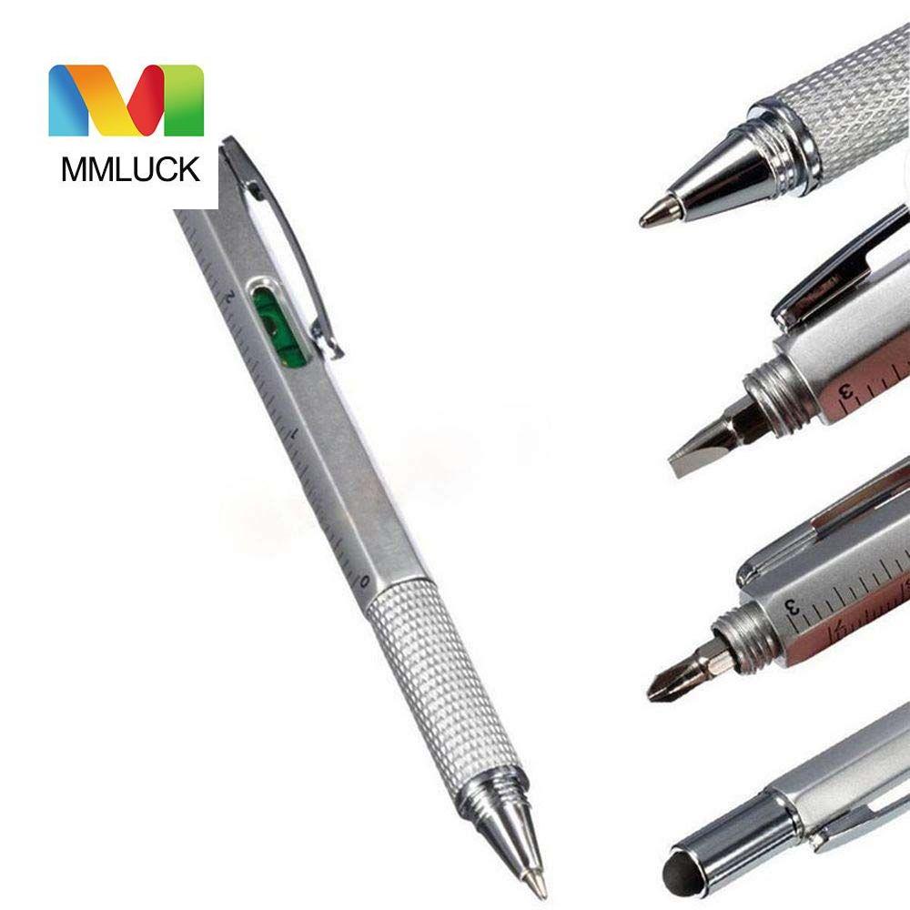 Mmluck 1 cái Đồng hồ đo mức độ cảm ứng điện thoại di động với quy mô capaciative bút bút công cụ Bút bi thay thế nạp tiền Tuốc Nơ Vít chữ thập phẳng lưỡi tuốc nơ vít