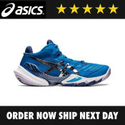 ASICS METRISE Men's Volleyball Shoe - Blue/Black