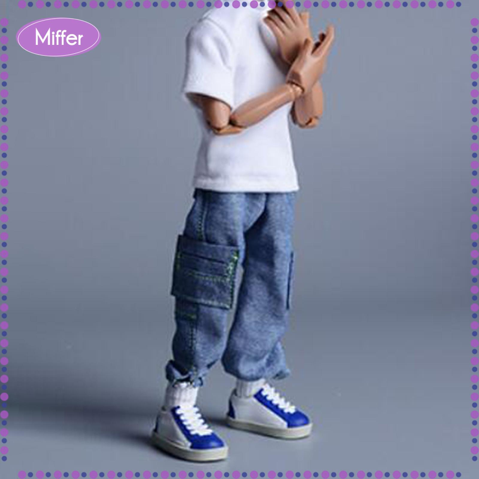 In Stock 1/12 Scale Female Dolls Clothes Jeans Pants Fit 6