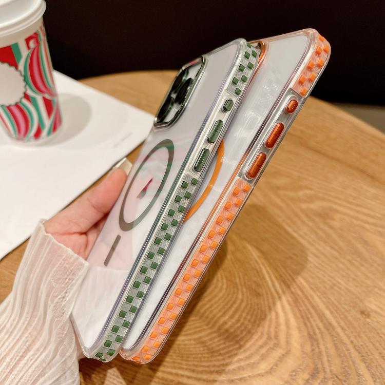 【 5AceShop 】 Transparent MagSafe Phone Case with Lens Film For iPhone 11/iPhone 11 Pro/iPhone 12/iPhone 12 Pro/iPhone 12 Pro Max/iPhone 13/iPhone 13 Pro/iPhone 13 Pro Max/iPhone 14/iPhone 14 Plus/iPhone 14 Pro/iPhone 14 Pro Max/iPhone 15/iPhone 15 Plus/iP