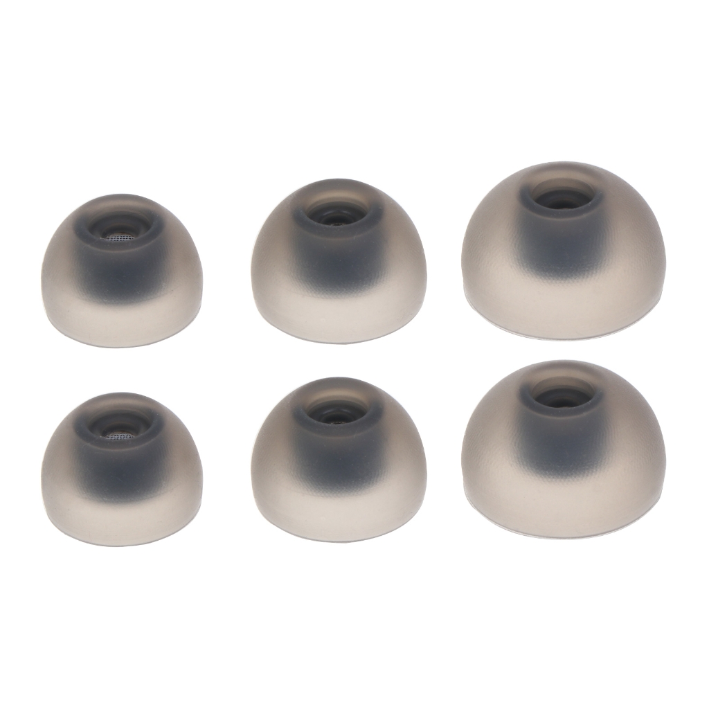 6PCS Silicone in-ear Bluetooth tương thích Tai nghe trường hợp đối với SM-R177 Galaxy Buds2 bao gồm tai mũ Pad nút tai nghe nhét tai
