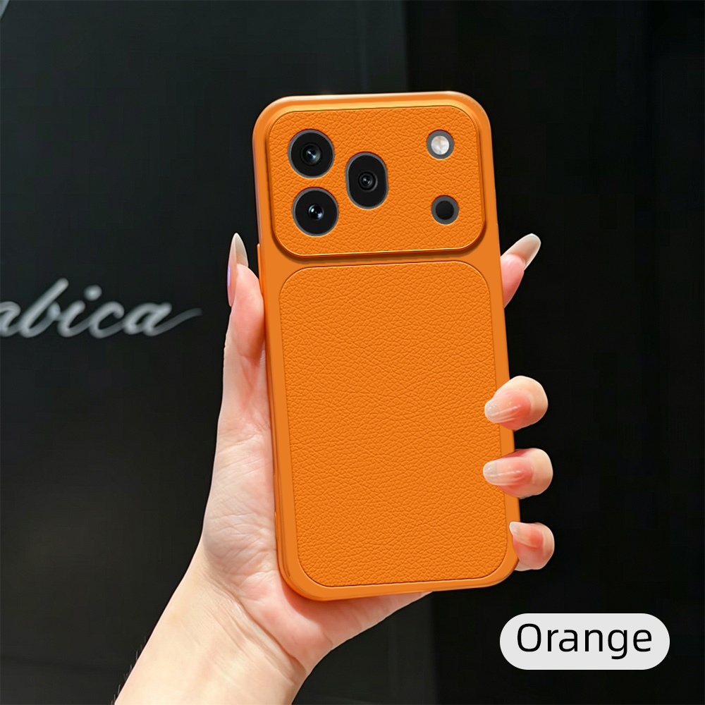 Phone Case For Honor 600 500 Pro Coque Candy PU Lambskin Camera Protection Soft Back Cover For Honor 400 Pro - Image 2