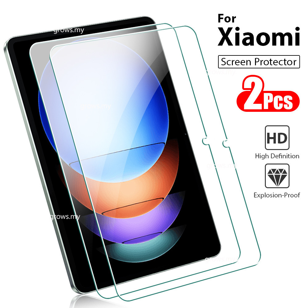 Kính cường lực cho máy tính bảng Xiaomi Pad 6 6S 5 Pro 11 12.4 inch bảo vệ màn hình cho Xiaomi Redmi Pad Pro 12.1 2024 Redmi Mi pad SE Phụ kiện