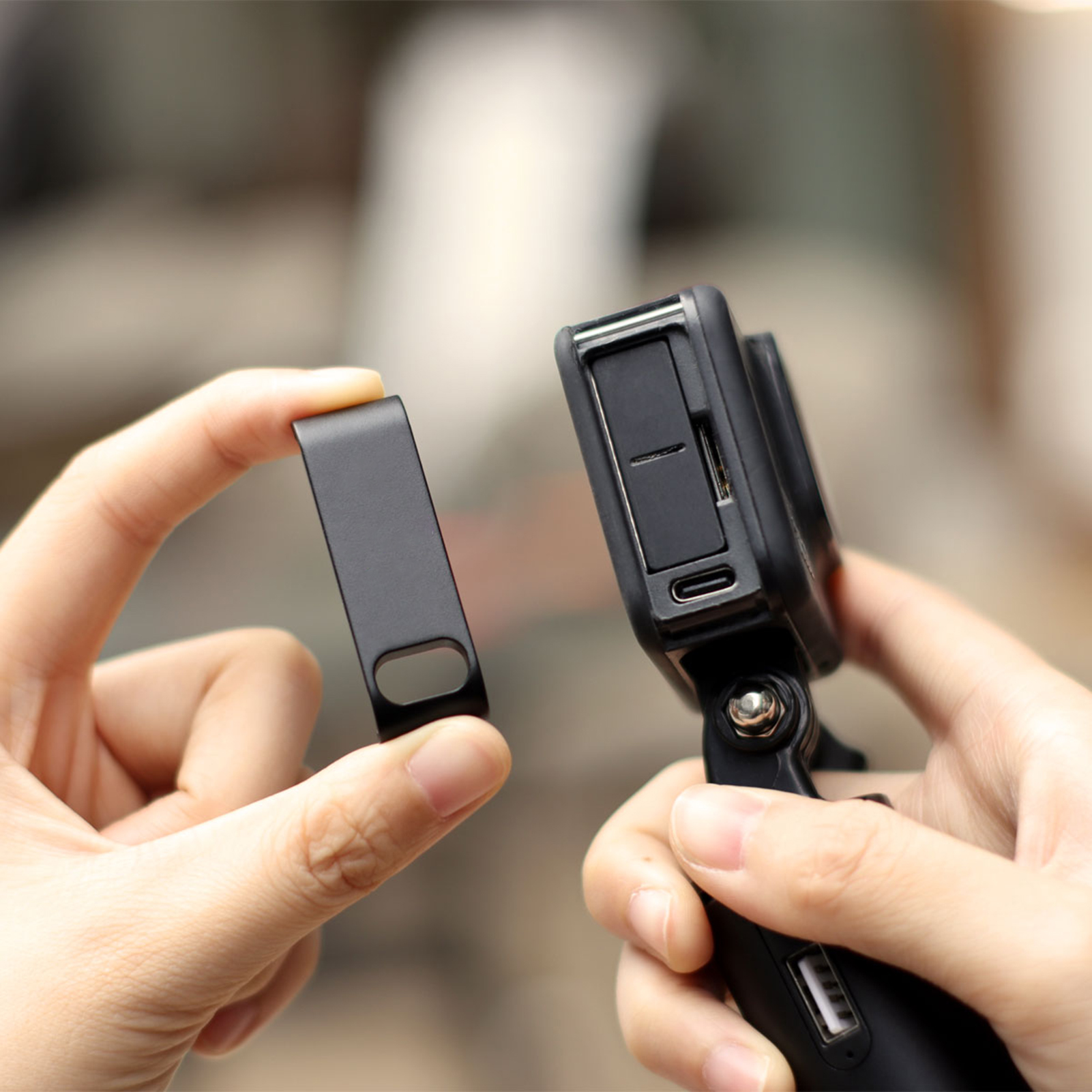 Vỏ Bọc Nắp Pin Camera cho PC chống sốc chống mài mòn cho GoPro 8 Ốp bảo vệ chống mài mòn