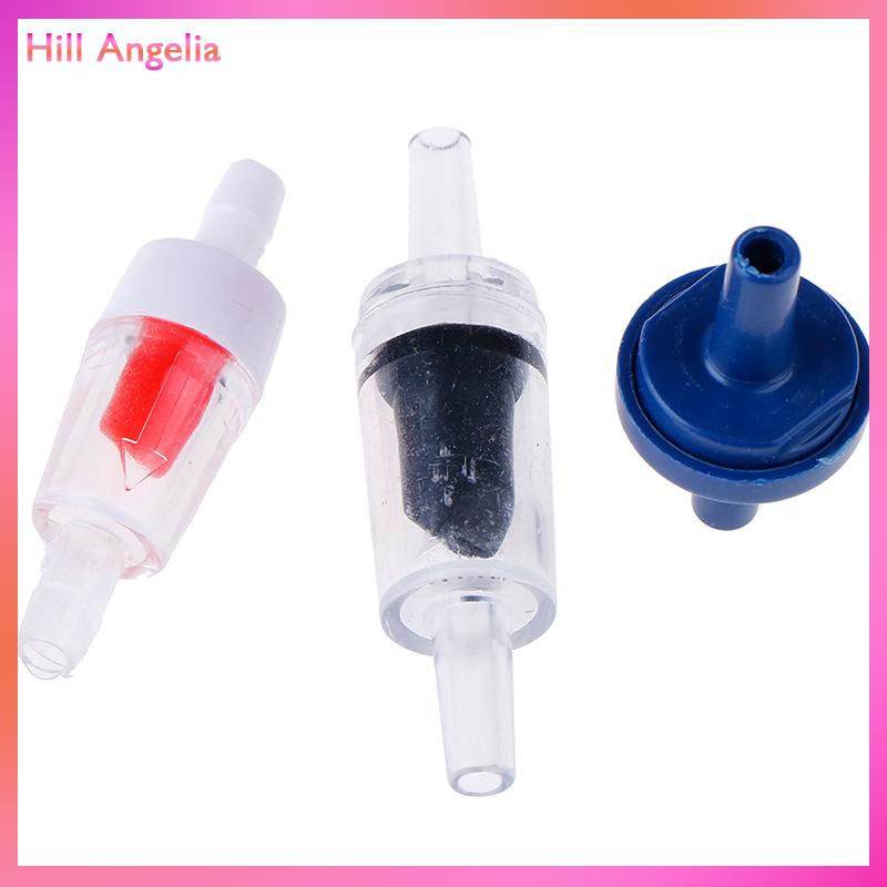 [Hill Angelia] 5 chiếc van kiểm tra không quay trở lại bể cá bơm không khí CO2 khuếch tán nước