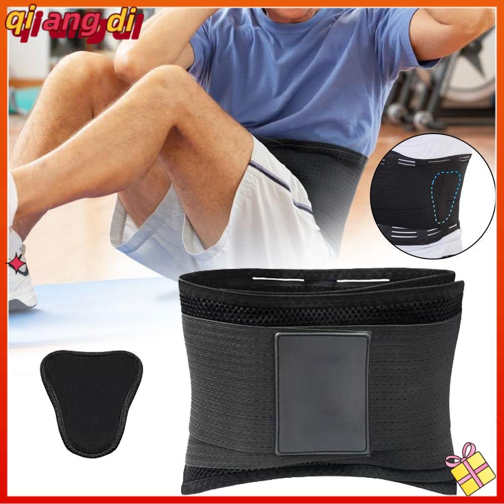 QIANGDI Giảm đau lưng dưới Đai lưng Có thể điều chỉnh Thoáng khí Đai hỗ trợ eo Phổ quát Đai tập luyện cho chứng đau thần kinh tọa, thoát vị đĩa đệm, vẹo cột sống