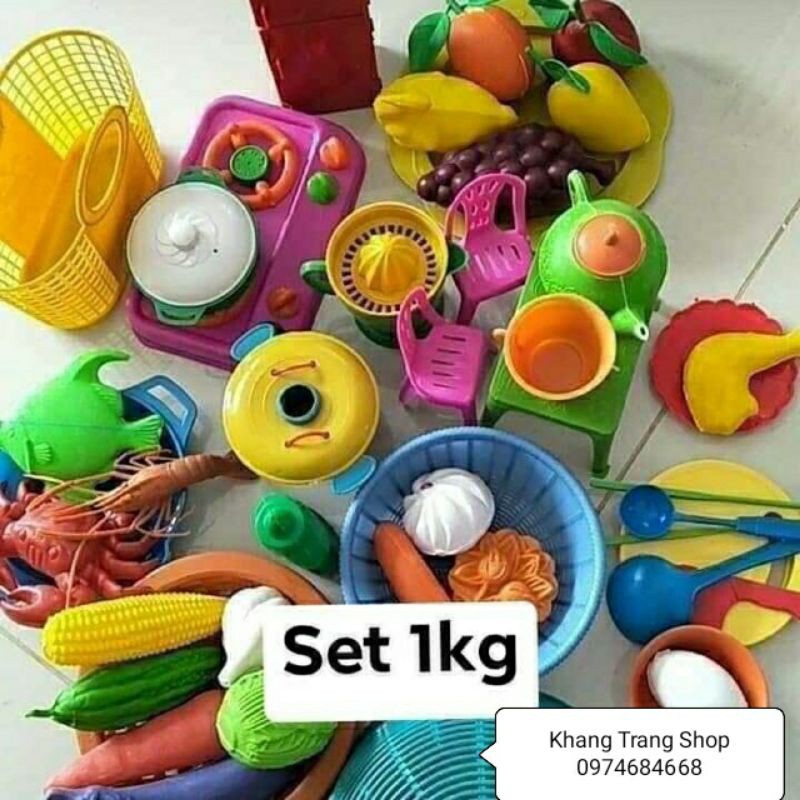 Đồ chơi cân - đồ chơi bán theo cân đồ nhà bếp cân kg nhựa việt nam