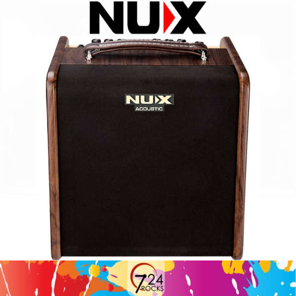 724 ROCKS NUX Stageman AC-50 50-watt 6.5″ Analog Acoustic Guitar Amp - Amplifier ( AC50 ) Malaysia
