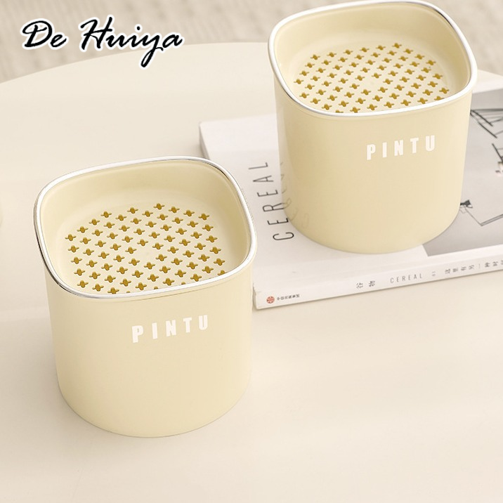 DEHUIYA ถังขยะถังขยะถังขยะความจุถังขยะ วัสดุคุณภาพดี แฟชั่น น้ำหนักเบา คงทน ULT249069S 49Z241205 ราคา 89 บาท*ส่งฟรี