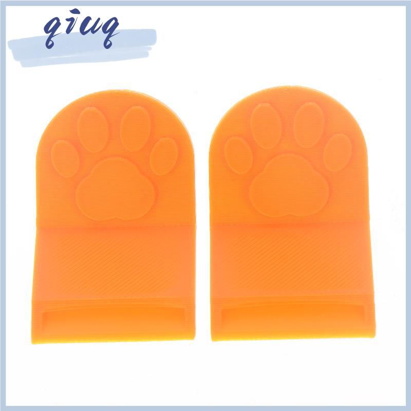 [qiuq] 2Pcs Mèo Thực Phẩm Có Thể Mở Pet Mèo Cog Thực Phẩm Mở Chai Xách Tay Non-Slip Dễ Dàng Grip Easyclean Vật Liệu Nhà Bếp Công Cụ - 2