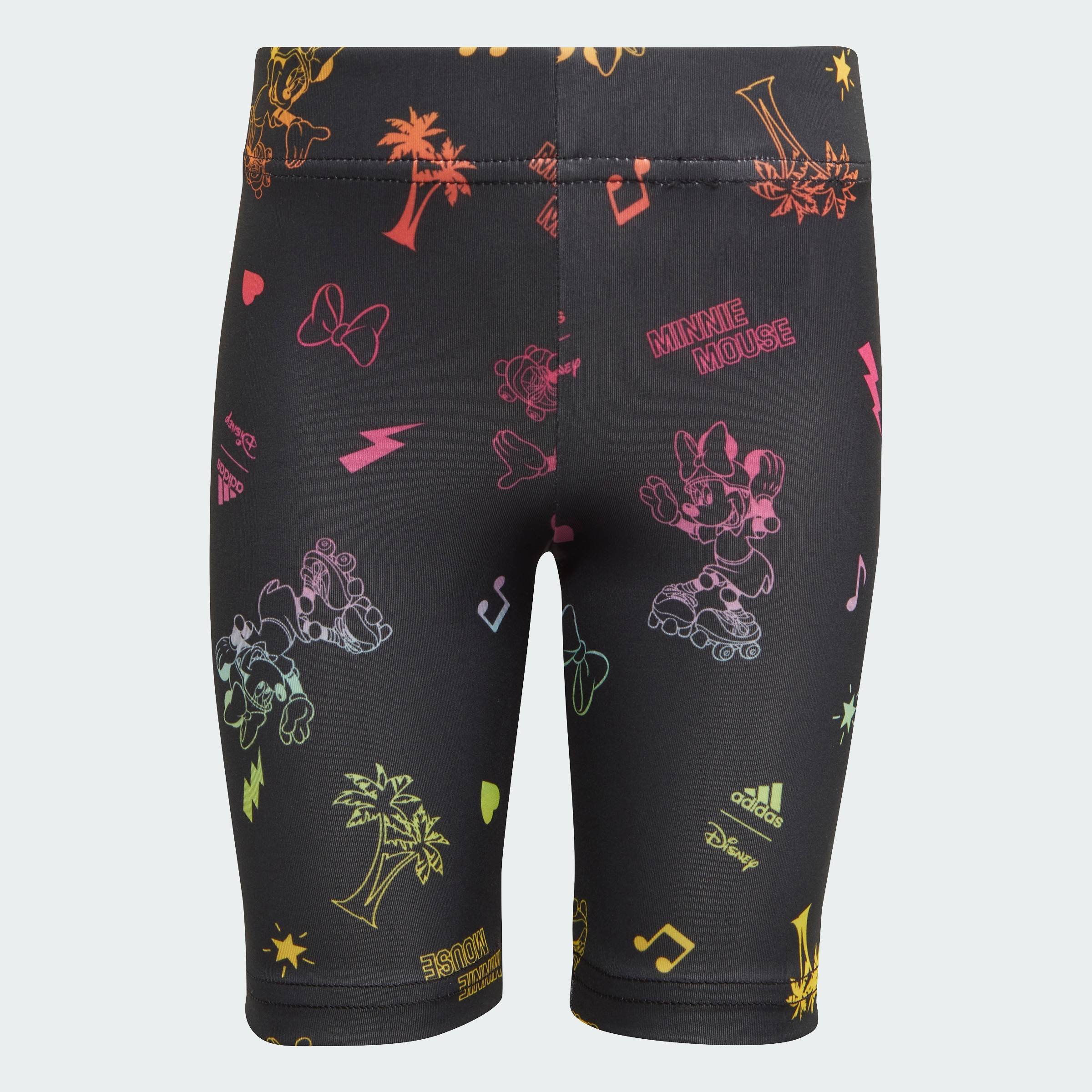 [CHỈ 25.11-2.12 MUA 2 GIẢM 25%] adidas Lifestyle adidas x Disney Minnie Mouse Short Leggings Women Black IN7307