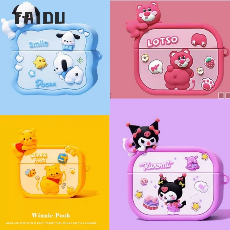 TAIDU Cartoon True Wireless Bluetooth Headset Semi-in-ear 4th Generation Noise Cancelling TWS ราคา 177 บาท*ส่งฟรี