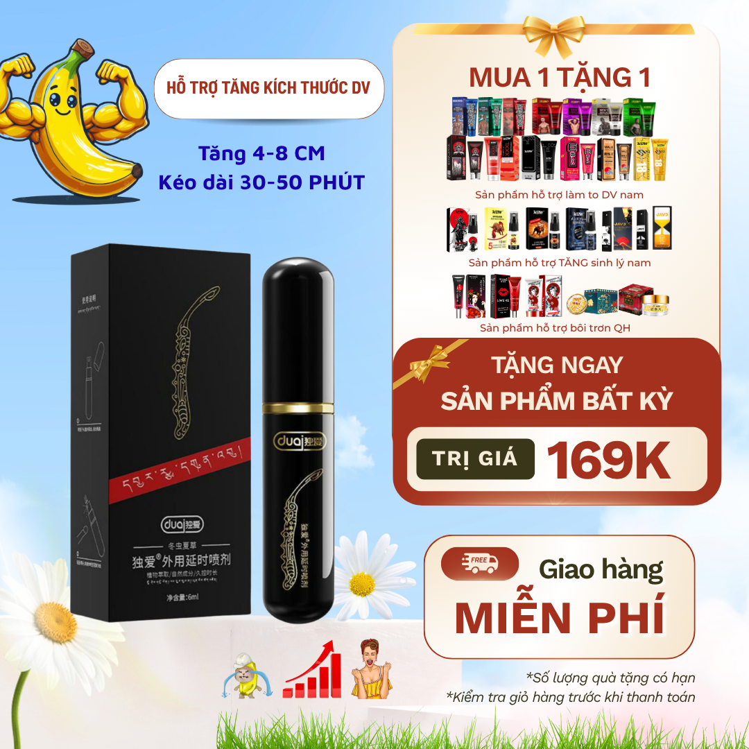 (CHE TÊN) Xịt Đỉnh Cao Sức Mạnh Nam Giới KBW – Hỗ Trợ Tăng Cường Phong Độ Dẻo Dai Khỏe Mạnh, Kéo Dài Thời Gian Cho Đêm Nay Thêm Mặn Nồng