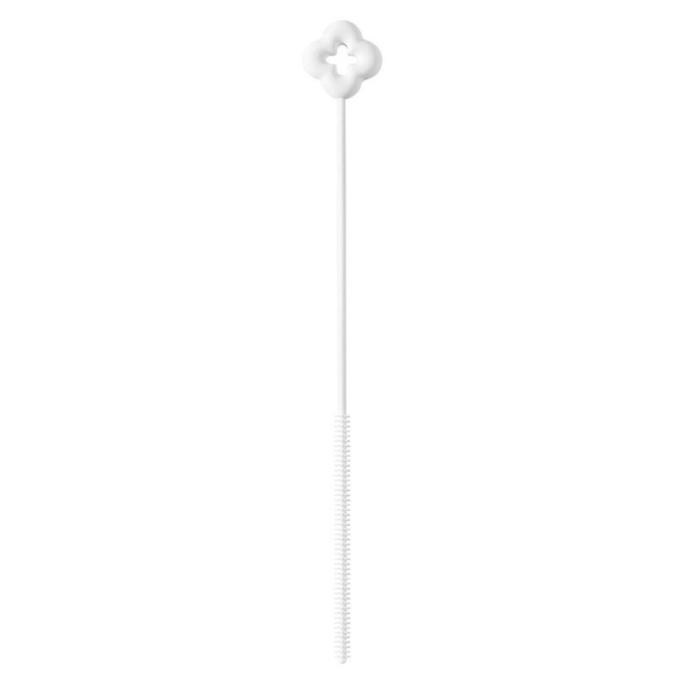 Silicone Straw Cleaner Brush Household Reusable Silicone Straw Cleaning Brush Kitchen Gadgets Long Gap Brush