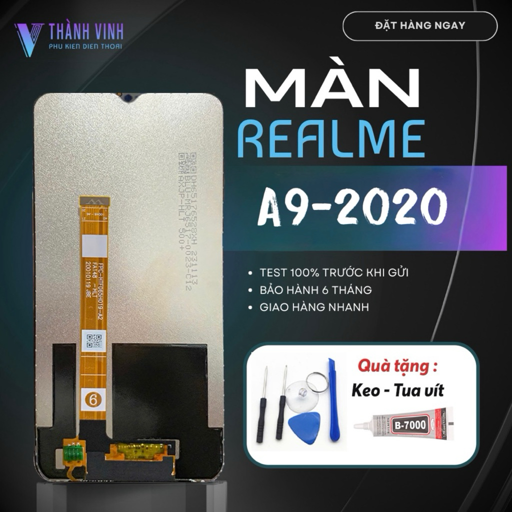 Oppo A9-2020 Screen - High Quality, Comes with Specialized Adhesive & Repair Kit