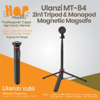 ULANZI MT-84 Magnetic Tripod Extendable 1.5M Selfie Stick for Smartphone HP Magsafe Vlog Live Stream MT 84