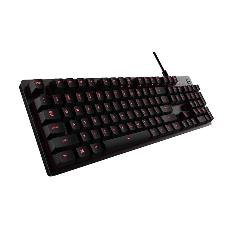 Logitech G413 Red Backlit Romer-G Switches Gaming Keyboard Carbon US layout Singapore