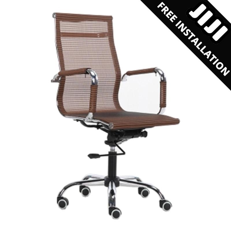 JIJI Manager Office Chair - MESH (Free Installation) - Office chairs /Study chair/Gaming chair/Ergonomic/ Free 12 Months Warranty (SG) Singapore