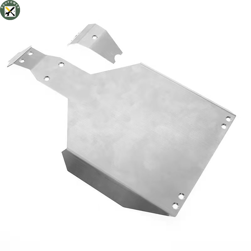 BouPower 2023.9 Stainless Chassis Armor Guard Axle Protect Skid Plate