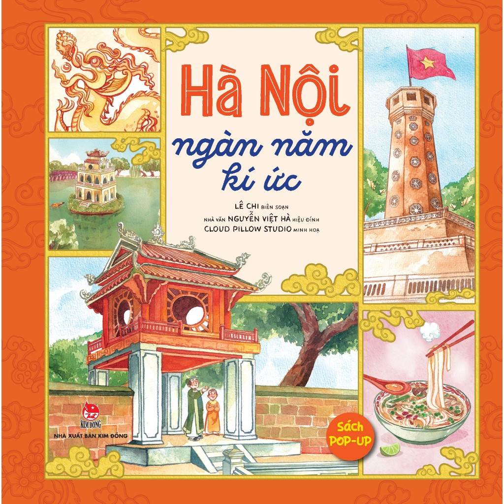 Sách - Hà Nội ngàn năm kí ức (Phiên bản mới 2024) - Tiếng Việt/ Tiếng Anh