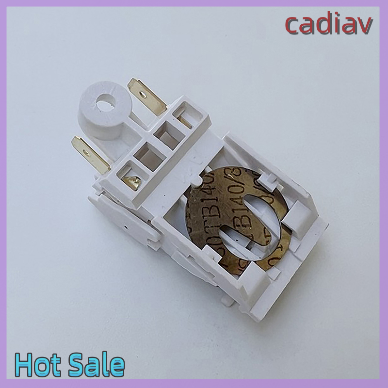 cadiav Hot 5 Pcs Electric Kettle Switch Accessories 16A White High Power Temperature Control Automatic Outage Handle Key Switch