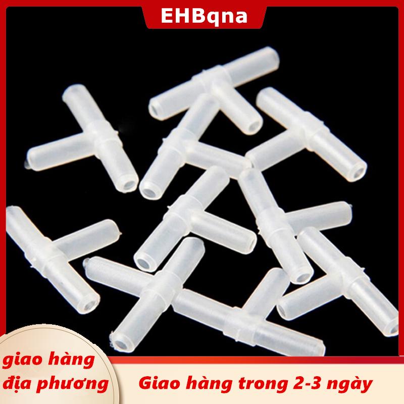 [COD] EHBqna 3PF Ship within 24 hours 10 pcsplastic TEE của/"T" 3-Way Aquarium Air Pump dòng ống khớp nối kết nối