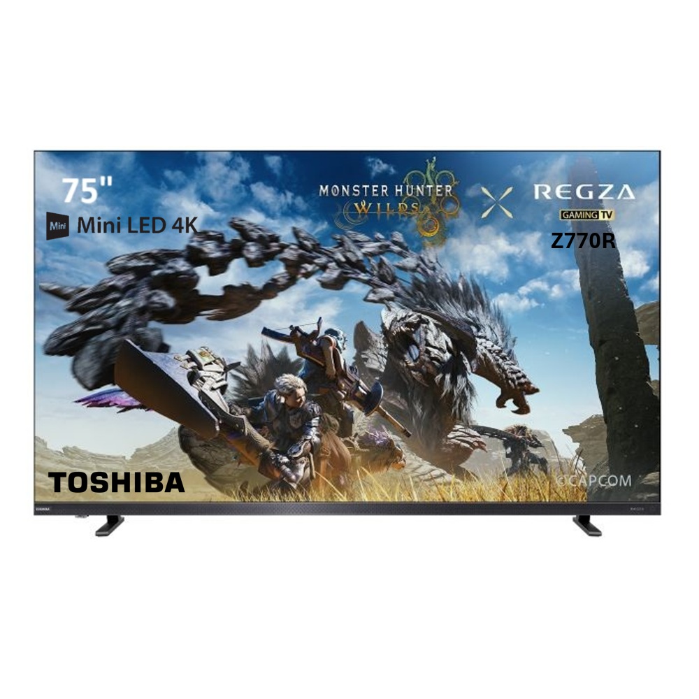 TOSHIBA Mini LED TV 75" 4K VIDAA 75Z770RP ราคา 73,498 บาท*ส่งฟรี