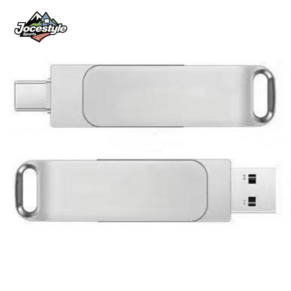 2TB Usb Flash Drive Metal Housing Swivel Design Usb C Flash Drive for Android Phones/PC/Laptop/Macs ราคา 235 บาท*ส่งฟรี