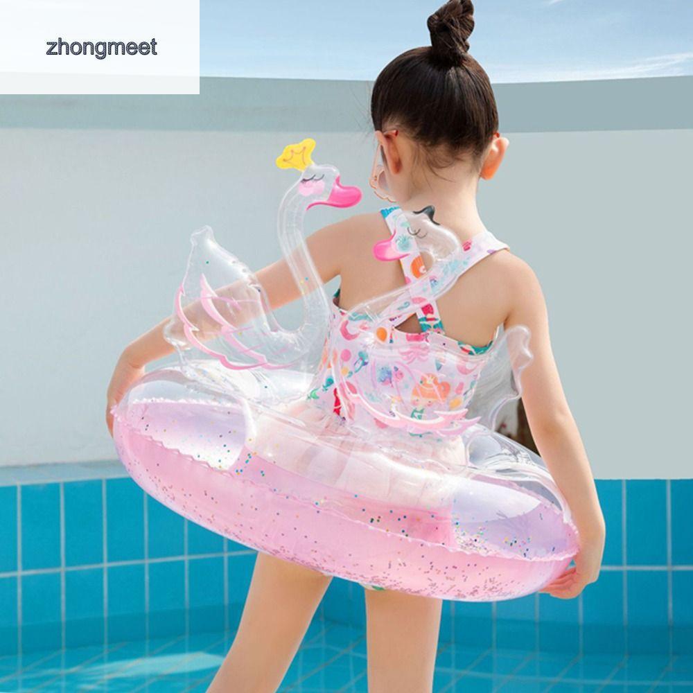 ZHONGMEET Trendy Fashion Swan Beach Kids Activity Supplies Summer Baby