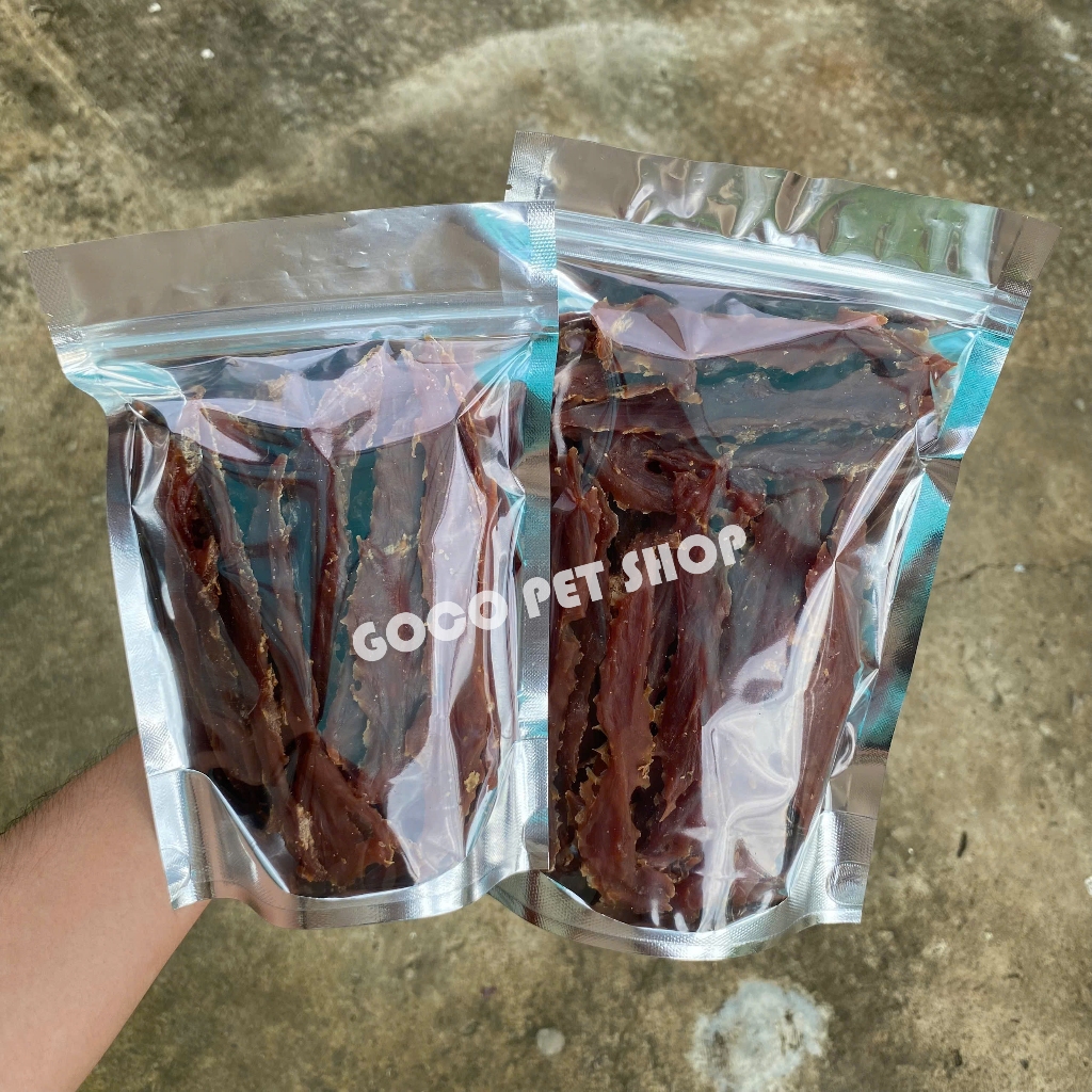 Ức vịt sấy dẻo loại 1 cho chó mèo, thịt sấy thơm ngon giàu dinh dưỡng dành cho thú cưng