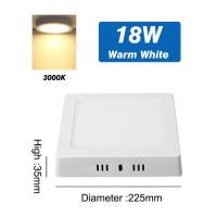 WISDOMMAN LED Downlight Round / Square Ceiling Ceiling Light