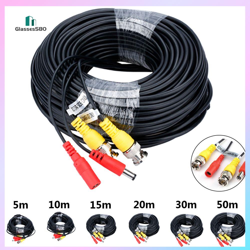 ★cod+in stock+chuyển phát nhanh★ cao thủ giám sát an ninh camera quan sát dvr dây nguồn dc cáp bnc hệ thống ghi âm cáp video