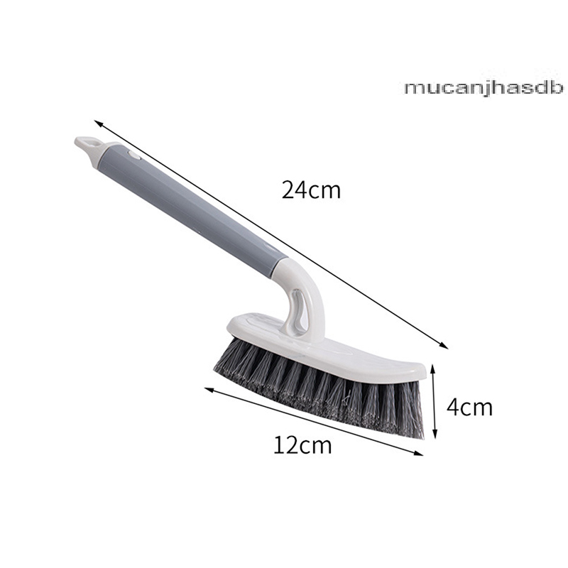 mucanjhasdb Sàn Bàn chải phòng tắm rửa tường nhà vệ sinh gạch góc khe cắm bàn chải công cụ làm sạch